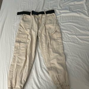 White Straight Leg Pants